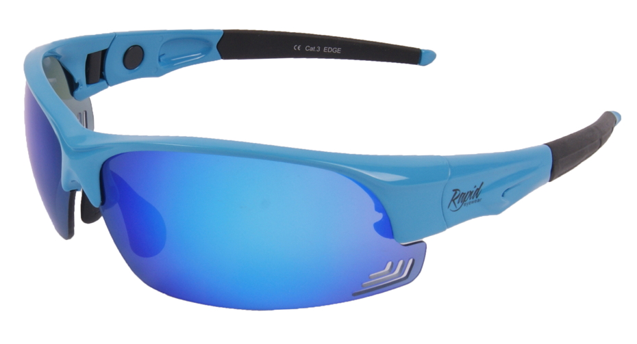 Edge Blue biker sunglasses