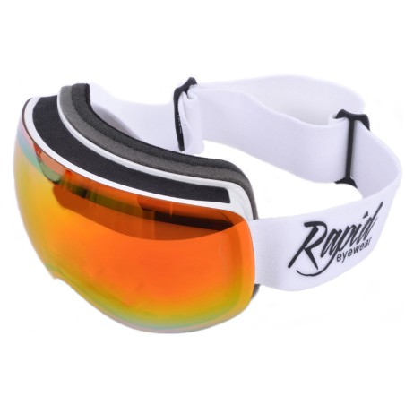 Apex White Glacier Goggles