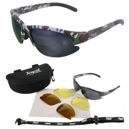 Camouflage Polarised Fishing Sunglasses