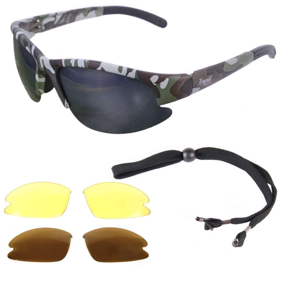 Army Camouflage Sunglasses UK | Camo Glasses For Shooting: