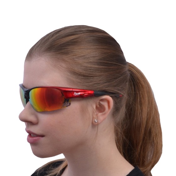 Edge Red Cricket Sunglasses