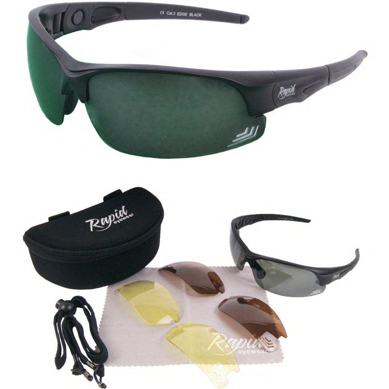 Golf Sunglasses | Polarised, Mens | Interchangeable UV400 Lenses