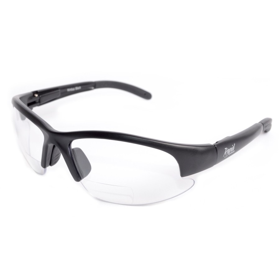 Clear Bifocal Sports Safety Glasses, 1.5 2.0 2.5