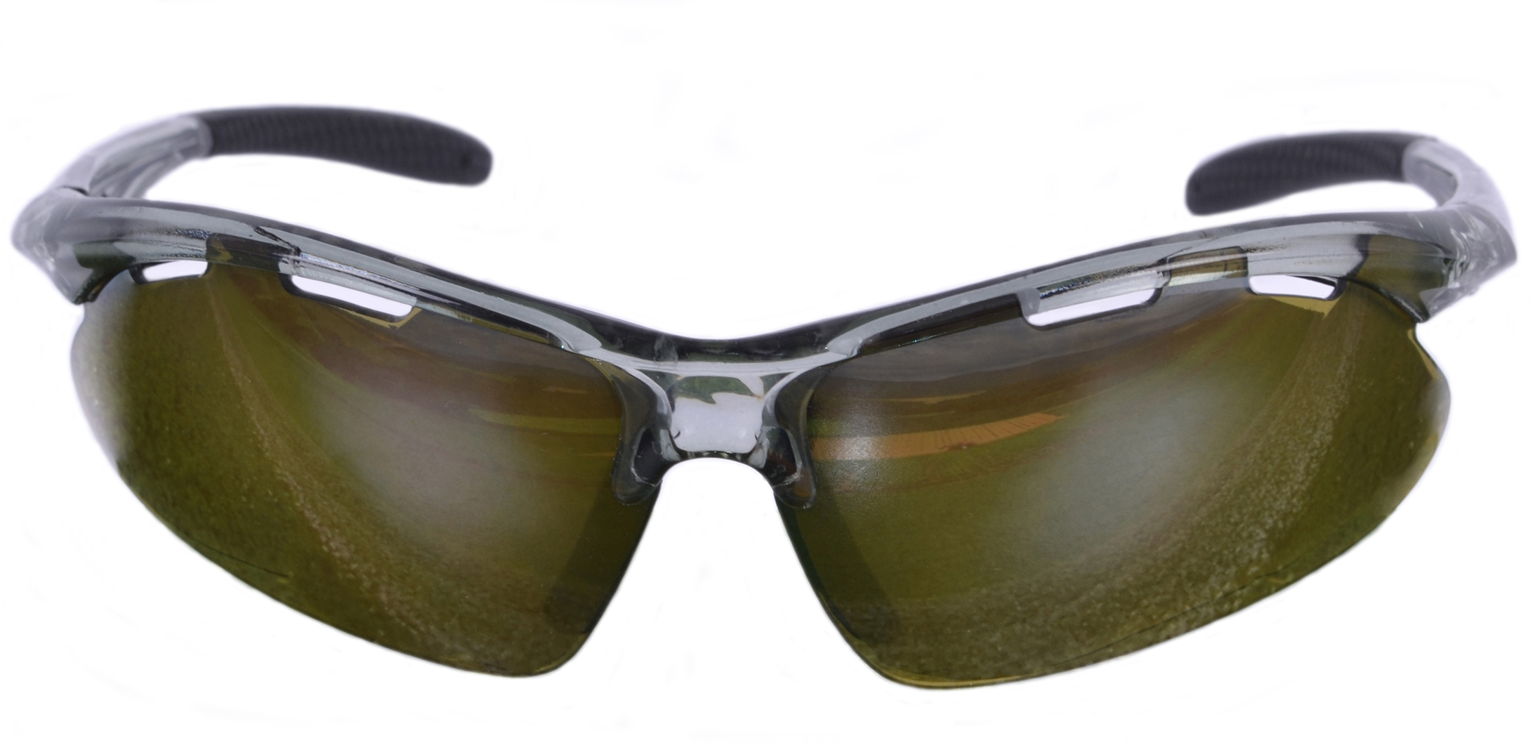 Fore polarised golf sunglasses with green mirror lenses