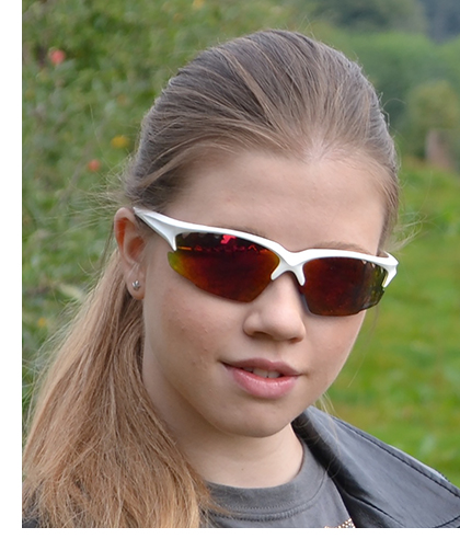 Ice sunglasses for skiing